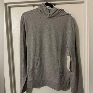 Vuori Heather Gray Men's Hoodie